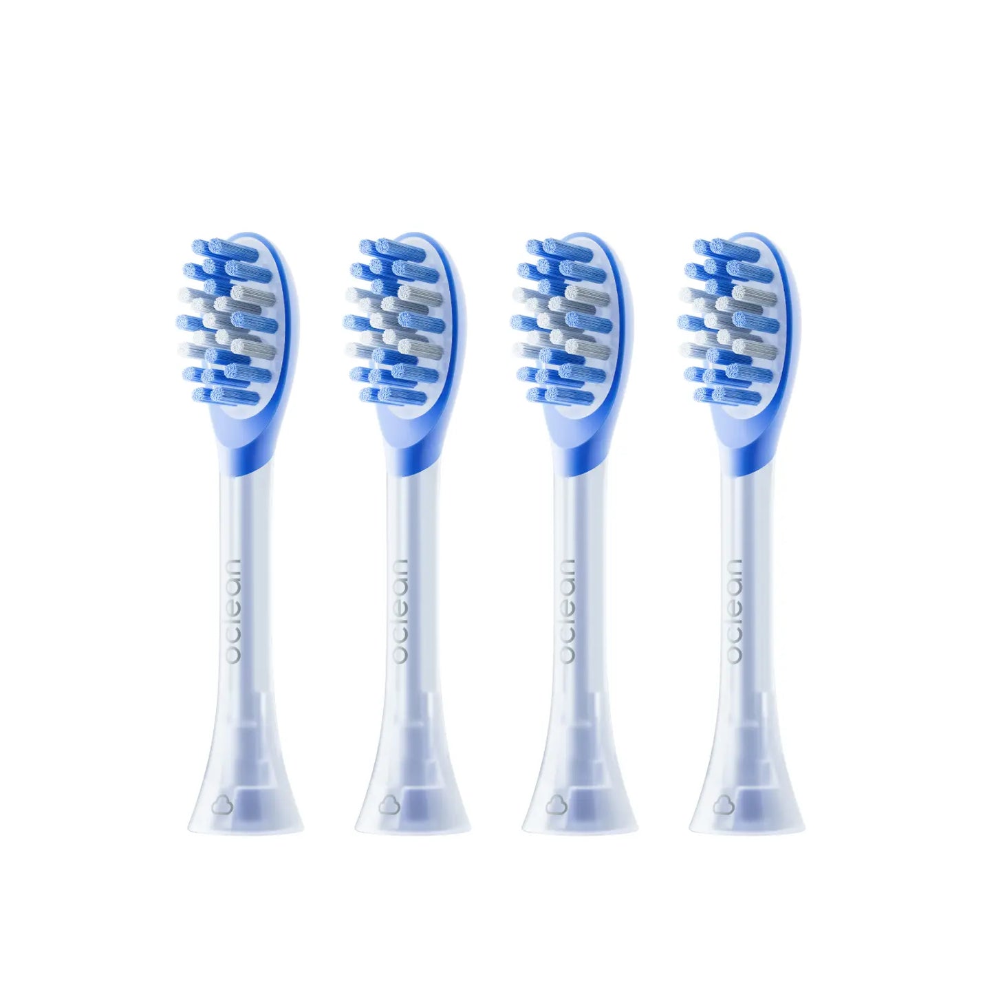 Oclean Easy Clean Electric Toothbrush Heads - Blue - 4 Count