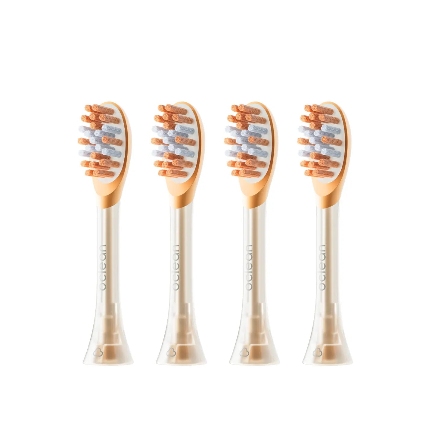 Oclean Easy Clean Electric Toothbrush Heads - Orange - 4 Count
