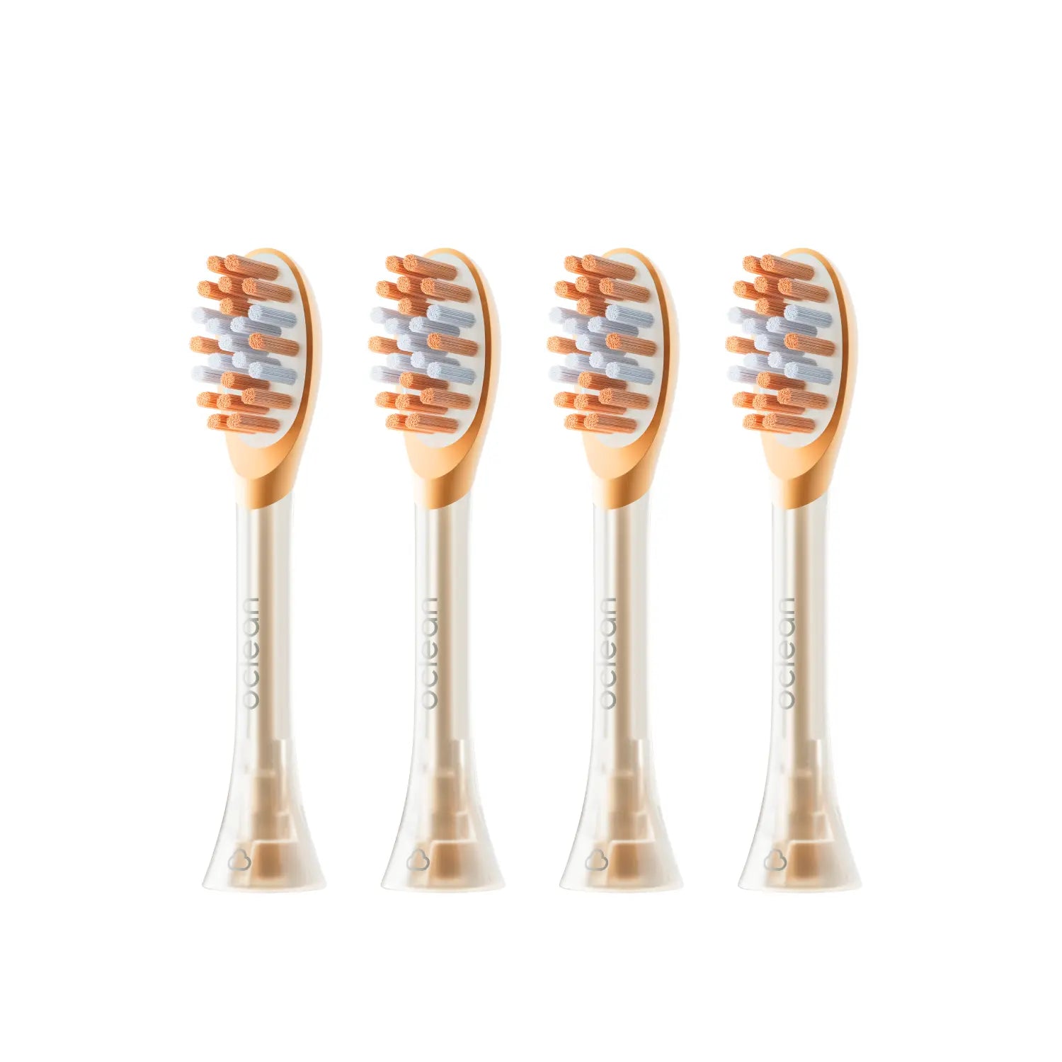 Oclean Easy Clean Electric Toothbrush Heads - Orange - 4 Count