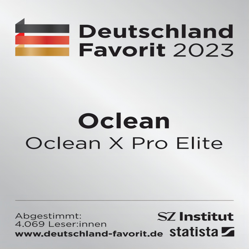 Oclean X Pro Elite riceve il prestigioso premio "Deutschland Favorit 2023".