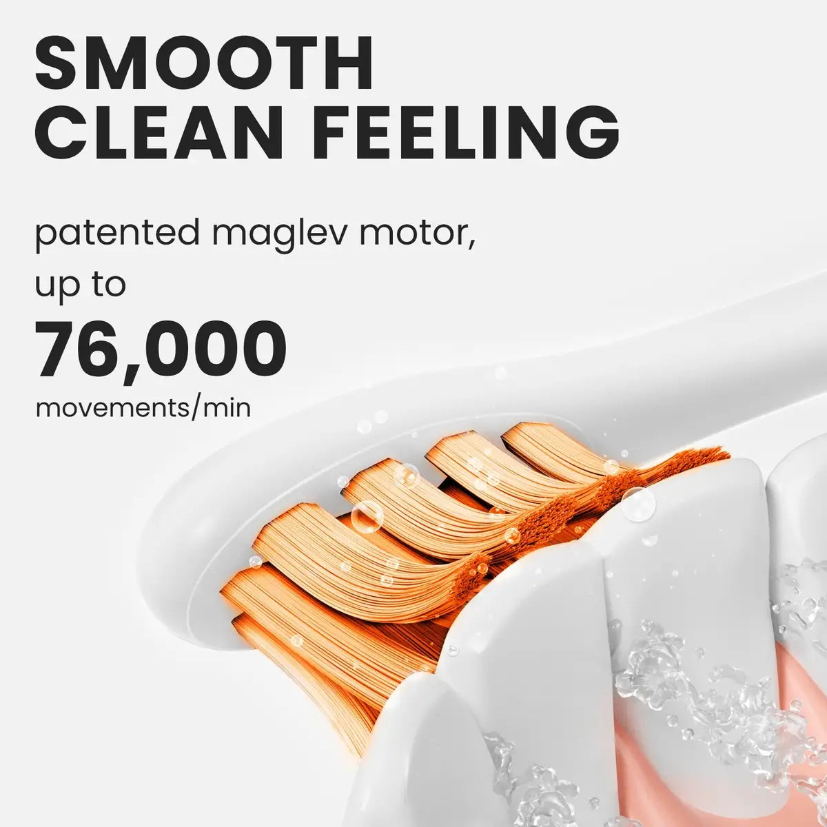 Oclean Flow Spazzolino sonico S - Motore Maglev