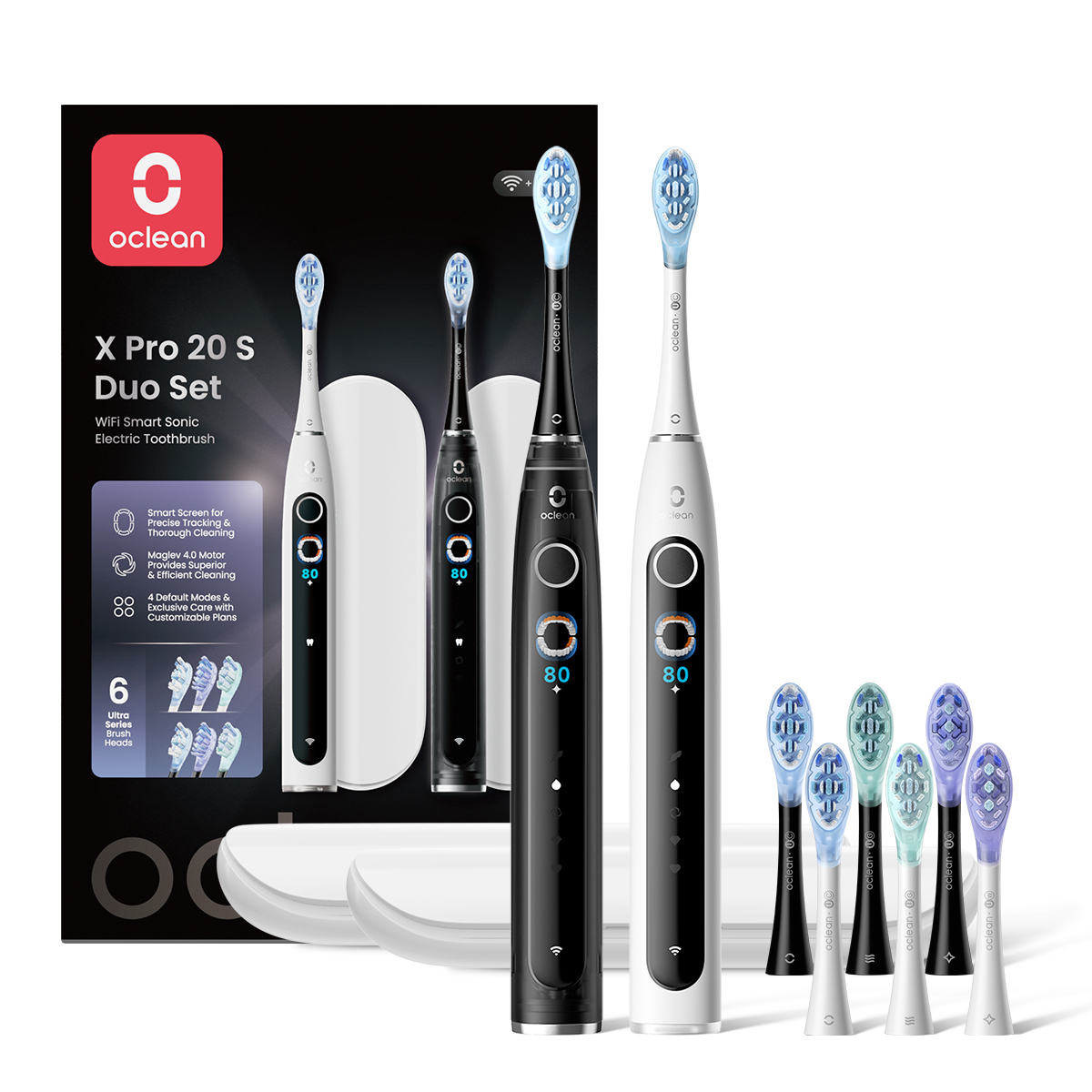 Oclean X Pro 20 Spazzolino Elettrico Sonico